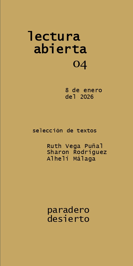 Portada de Lectura abierta 04